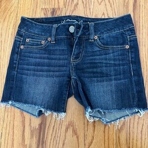 Like New American Eagle Outfitters Cut Off Denim Shorts